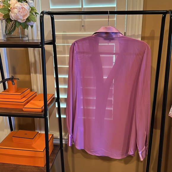 Endless Rose Fuchsia Blouse, Sz S - Picture 6 of 6